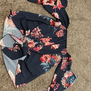 Floral Off-Shoulder Blouse